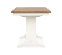 Kingston - Counter Height Table - Whisper White And Cerused Nutmeg