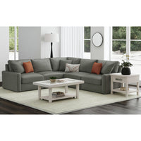 Avalanche - End Table With USB - Antique White