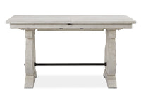 Bronwyn - Rectangular Counter Dining Table - Alabaster