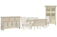 Newport - 7 Piece Extendable Rectangular Dining Table Set