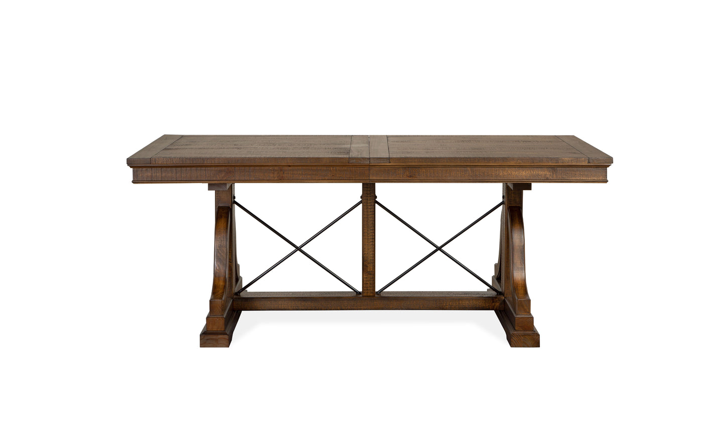 Bay Creek - Trestle Dining Table - Toasted Nutmeg