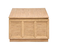 Burnham - Lift Top Storage Cocktail Table With Casters - Sable Dusk