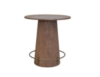 Sahara - Bistro Table - Light Cream / Brown Caramel