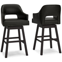 Tallenger - Upholstered Swivel Barstool (Set of 2)