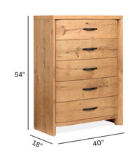Laramie - Drawer Chest - Honey Wheat