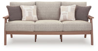 Grover Beach - Sofa With Cushion - Driftwood