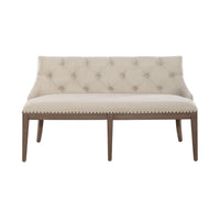 Americana Farmhouse - Upholstered Shelter Dining Bench