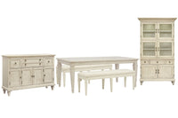 Newport - 4 Piece Extendable Rectangular Dining Table Set