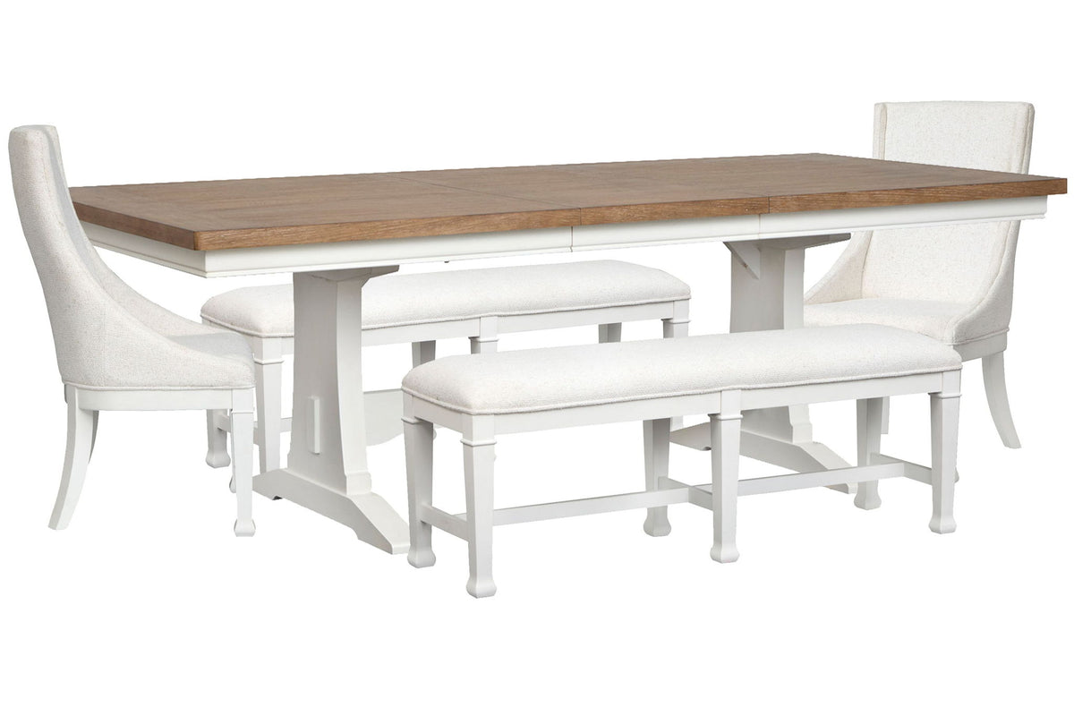 Kingston - Extendable Rectangular Dining Table Set