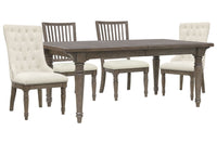 Madison Ridge - Extendable Leg Dining Table Set