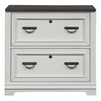 Allyson Park - Bunching Lateral File Cabinet - White