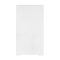 Pulaski Accents - 4-Shelf Sliding Door Bookcase - White / Black