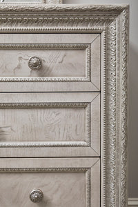 Camila - 8 Drawer Dresser - Creamy White