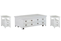 Heron Cove - Lift Top Storage Cocktail Table Set