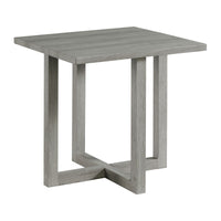 Uster - 2 Piece Occasional Set (Coffee Table And End Table) - Light Gray