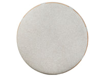 Lindon - Round Cocktail Table With Upholstered Top & Casters