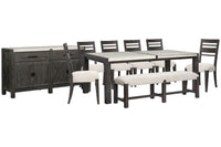 Plum Creek - 9 Piece Rectangular Dining Table Set