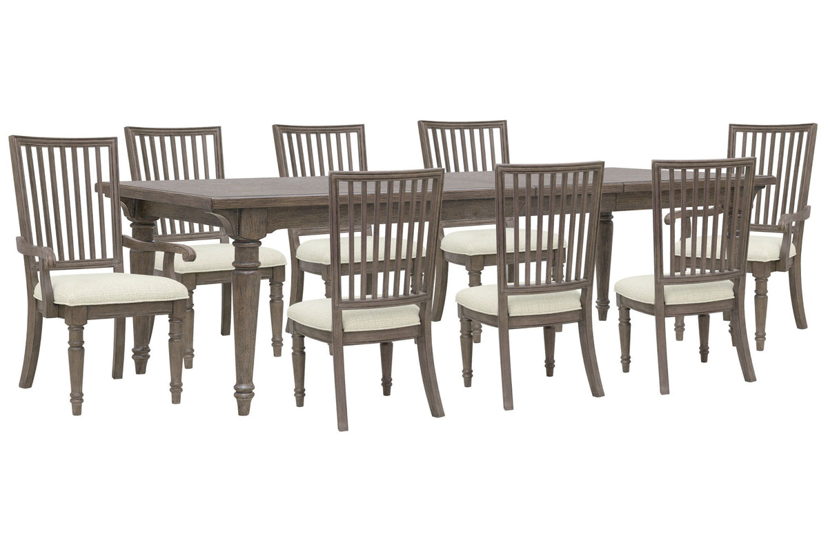 Madison Ridge - Extendable Leg Dining Table Set