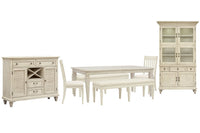 Newport - 7 Piece Extendable Rectangular Dining Table Set
