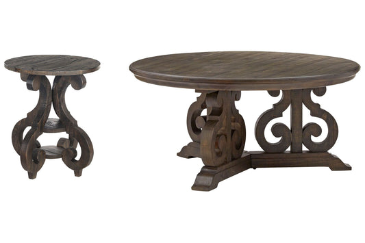 Bellamy - Round Cocktail Table Set