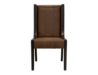 Balam - Leather Upholstered Chair (Set of 2) - Brown