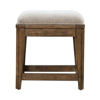 Carolina Park - Upholstered Console Stool - Brown