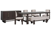 Tauren - Trestle Dining Table Set