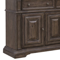 Woodbury - Server with Deck - Brown