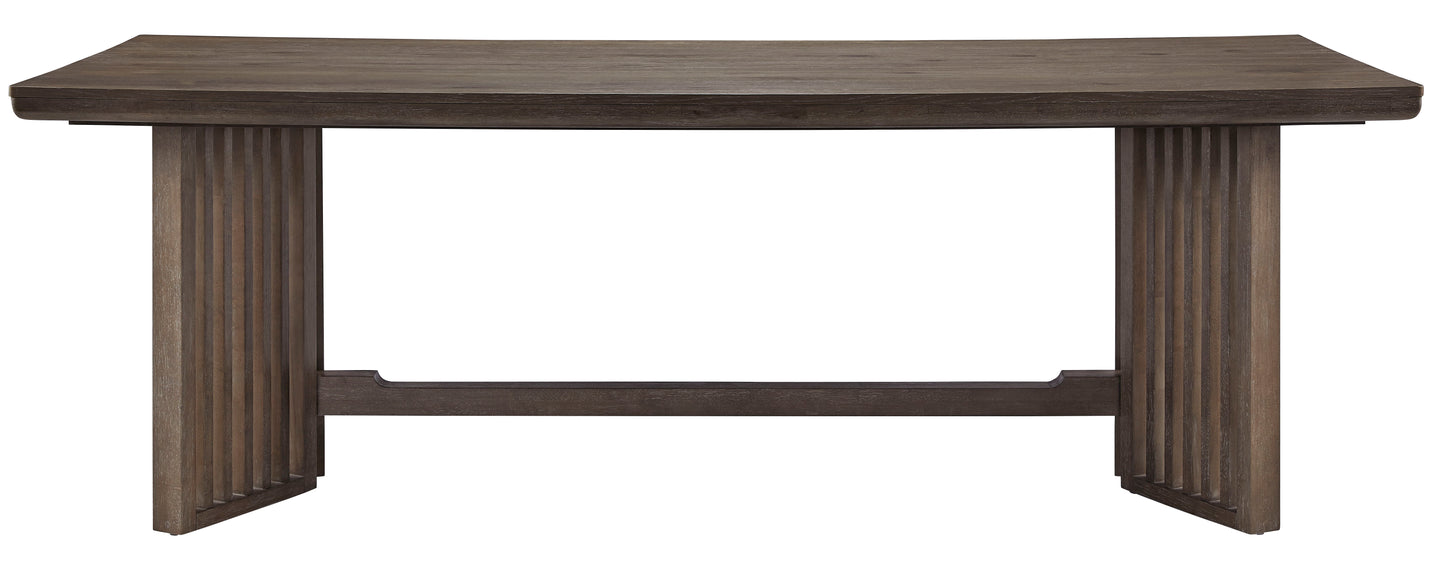 Kavanaugh - Trestle Dining Table - Dark Brown