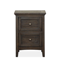 Westley Falls - Small Drawer Nightstand - Graphite