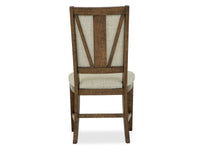 Bay Creek - Step Up Side Chair With Upholstered Seat & Back (Set of 2) - Dark Brown