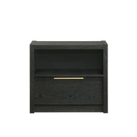 South Bend - Nightstand With USB - Black