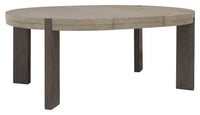 Anderson Park - Round Dining Table - Moose Trail / Frontier Brown