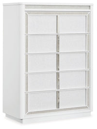 Chalanna - White - Five Drawer Chest