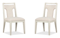 Lorelei - Upholstered Side Chair (Set of 2) - Misty Cloud