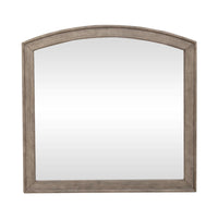 Avalon - Arched Mirror - Burnished Beige