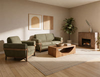 Mezquite - Loveseat - Olive Green