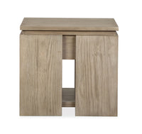 Conrad - Rectangular End Table - Stone Harbor Gray