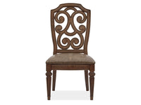 Durango - Wood Dining Side Chair With Upholstered Seat (Set of 2) - Willadeene Brown