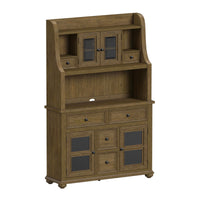 Heritage & Home - Buffet And Hutch - Oak Brown
