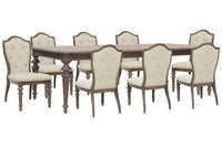 Saddle Creek - Extendable Leg Dining Table Set