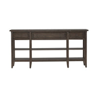 Paradise Valley - Hall Console Table - Saddle Brown