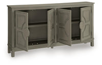 Darlock - Accent Cabinet - Warm Gray