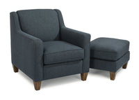 Holly - Fabric Ottoman