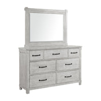 Scott - 7-Drawer Dresser With Mirror Set