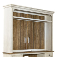 Farmhouse Reimagined - Entertainment Hutch - White