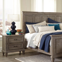 Lancaster - Drawer Nightstand - Dovetail Grey