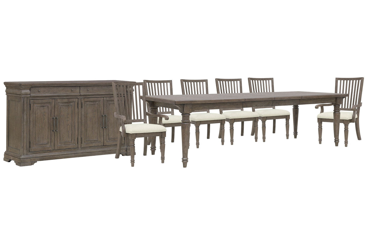 Madison Ridge - Extendable Leg Dining Table Set