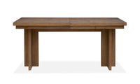 Marcel - Extendable Trestle Dining Table - Harvest Brown