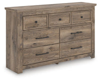 Rusticott - Panel Bedroom Set